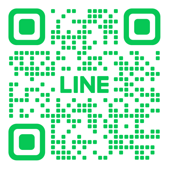 QR สีเขียวสำหรับเพิ่ม STEADY PATH LINE OA