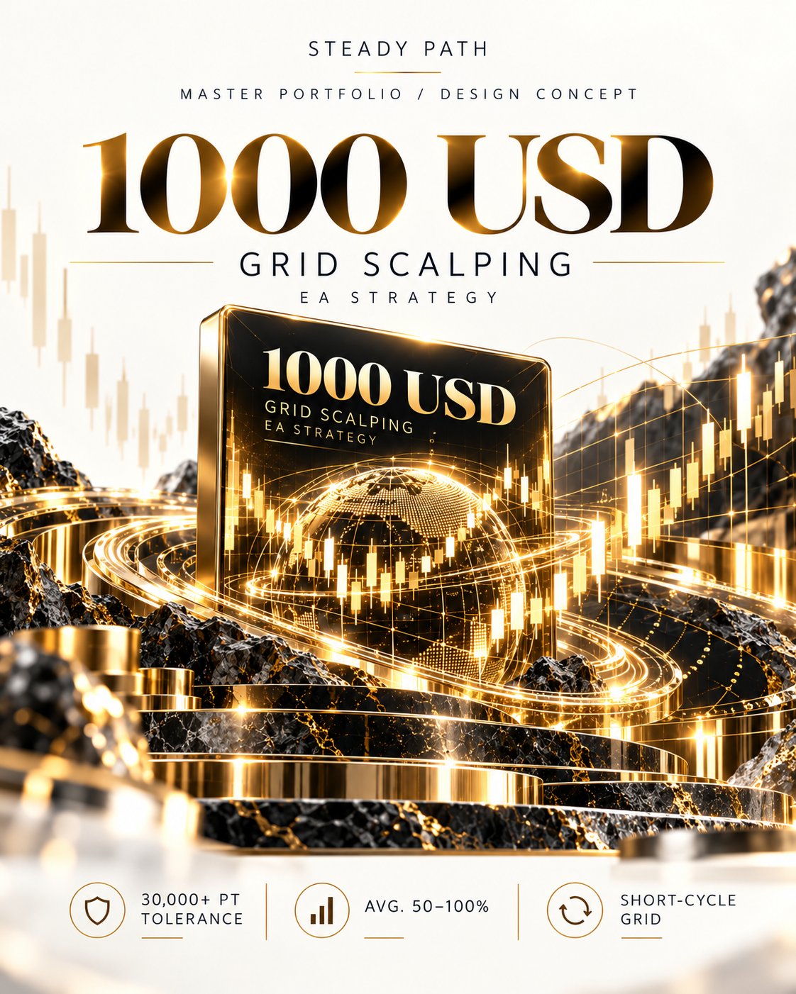 GRID SCALPING — EA · Artwork แนวคิดจาก Owner